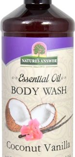 Nature's Answer Essential Oil Body Wash Coconut Vanilla -- 16 fl oz