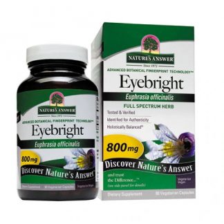 Nature's Answer Eyebright Herb -- 90 Vegetarian Capsules
