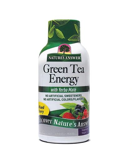 Nature's Answer Green Tea Energy with Yerba Mate Mixed Berry -- 2 fl oz