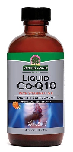 Nature's Answer Liquid Co-Q10 Natural Tangerine -- 4 fl oz