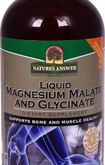 Nature's Answer Liquid Magnesium Malate and Glycinate Natural Tangerine -- 16 fl oz