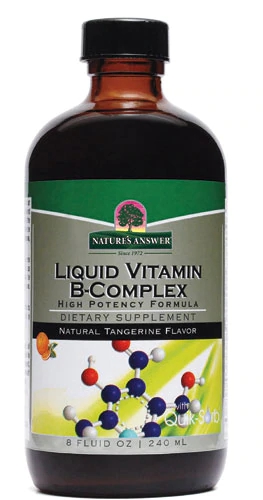 Nature's Answer Liquid Vitamin B-Complex Natural Tangerine -- 8 fl oz