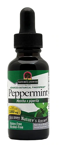 Nature's Answer Peppermint Leaf Alcohol Free -- 1 fl oz