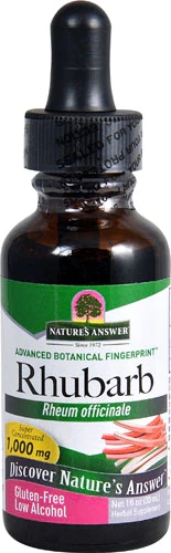 Nature's Answer Rhubarb Root -- 1 fl oz
