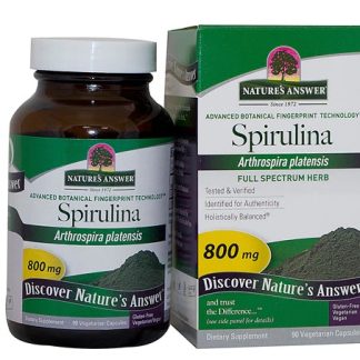 Nature's Answer Spirulina -- 90 Capsules