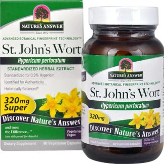 Nature's Answer St John's Wort -- 60 Vegetarian Capsules