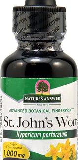 Nature's Answer St John's Wort Alcohol Free -- 1000 mg - 1 fl oz