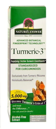 Nature's Answer Turmeric-3™ -- 5000 mg - 1 fl oz