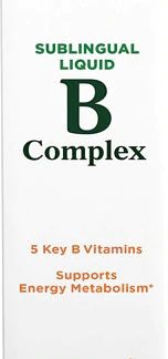 Nature's Bounty B Complex with B12 Sublingual Liquid -- 2 fl oz