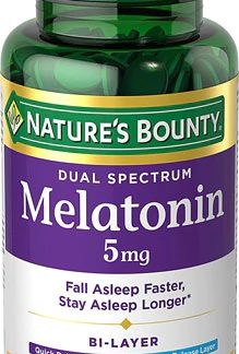 Nature's Bounty Dual Spectrum Melatonin -- 5 mg - 60 Bi-Layer Tablets