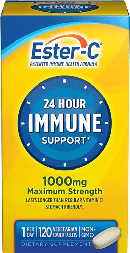 Nature's Bounty Ester-C® -- 1000 mg - 120 Vegetarian Coated Tablets