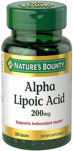 Nature's Bounty Super Alpha Lipoic Acid -- 200 mg - 30 Capsules