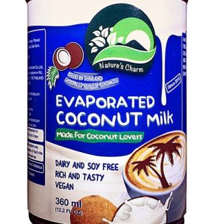 Nature's Charm Evaporated Coconut Milk -- 12.2 fl oz
