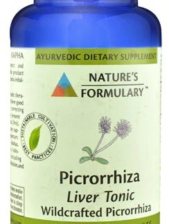 Nature's Formulary Picrorrhiza -- 60 Vegetarian Capsules