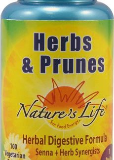 Nature's Life Herbs and Prunes -- 100 Tablets