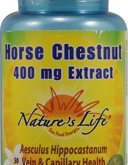 Nature's Life Horse Chestnut -- 400 mg - 50 Capsules