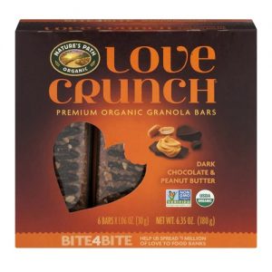 Nature's Path Premium Organic Granola Bars Dark Chocolate & Peanut Butter -- 6 Bars
