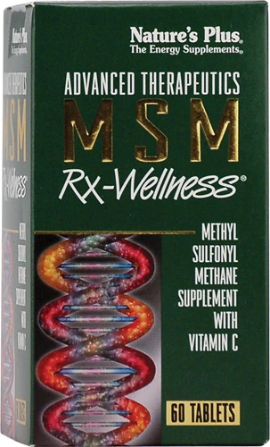 Nature's Plus Advanced Therapeutics MSM Rx-Wellness® -- 60 Tablets