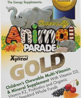 Nature's Plus Animal Parade® Gold Children's Chewable Multi-Vitamin and Mineral Assorted -- 120 Chewables