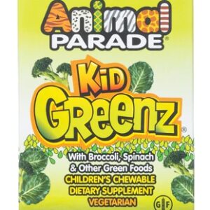 Nature's Plus Animal Parade® KidGreenz® Children's Chewable with Whole Food Concentrates Tropical Fruit -- 90 Animal-Shaped Tablets
