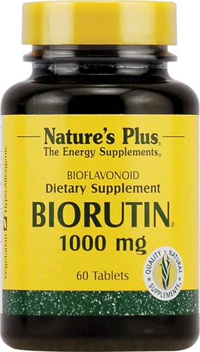 Nature's Plus BioRutin® -- 1000 mg - 60 Tablets