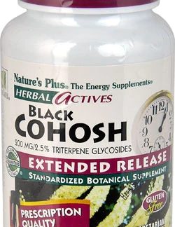 Nature's Plus Black Cohosh Extended Release -- 200 mg - 30 Vegetarian Tablets