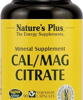 Nature's Plus Cal Mag Citrate -- 90 Vegetarian Capsules