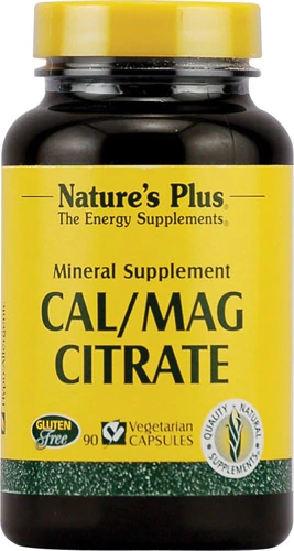 Nature's Plus Cal Mag Citrate -- 90 Vegetarian Capsules