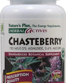 Nature's Plus Herbal Actives Chasteberry -- 150 mg - 60 Vegetarian Capsules