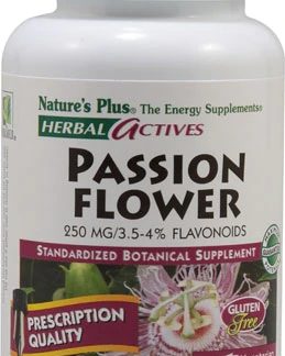 Nature's Plus Herbal Actives Passion Flower -- 250 mg - 60 Vegetarian Capsules