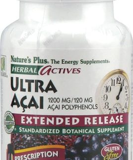 Nature's Plus Herbal Actives Ultra Acai -- 1200 mg - 30 Vegetarian Tablets