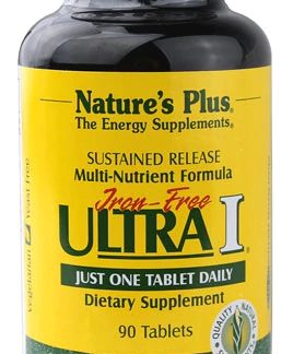 Nature's Plus Iron-Free Ultra I® Multi-Nutrient Formula -- 90 Tablets