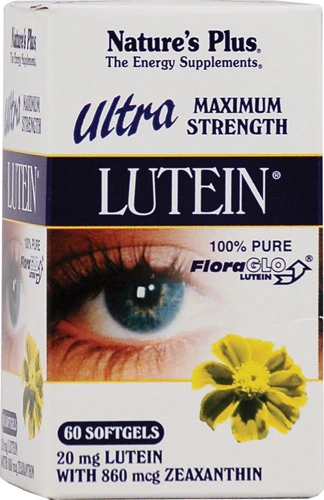 Nature's Plus Ultra Lutein® Maximum Strength -- 20 mg - 60 Softgels
