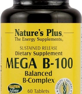 Nature's Plus Mega B-100 -- 60 Tablets