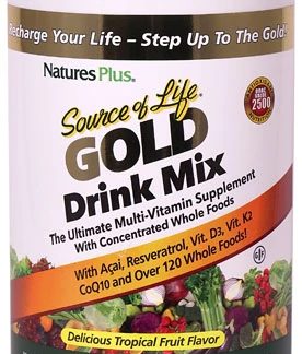 Nature's Plus Source of Life® Gold Drink Mix Tropical Fruit -- 30 Servings