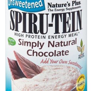 Nature's Plus Spiru-Tein® High Protein Energy Meal Simply Natural Chocolate -- 0.82 lbs