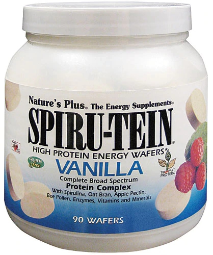 Nature's Plus Spiru-Tein® Wafers Vanilla -- 90 Wafers