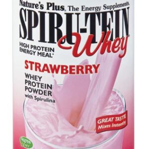 Nature's Plus Spiru-Tein® Whey Shake Strawberry -- 1.08 lbs