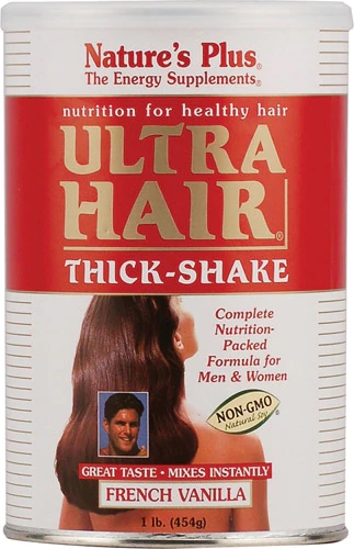 Nature's Plus Ultra Hair® Thick-Shake French Vanilla -- 1 lb