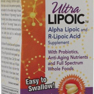 Nature's Plus Ultra Lipoic™ Alpha Lipoic And R-Lipoic Acid -- 60 Mini Tablets