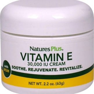 Nature's Plus Vitamin E Cream -- 2.2 oz