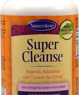 Nature's Secret Super Cleanse™ -- 200 Tablets