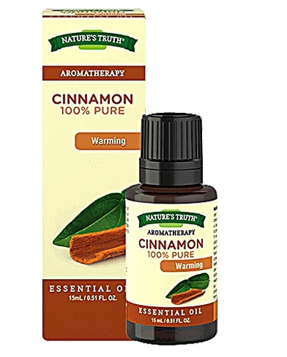 Nature's Truth 100% Pure Essential Oil Warming Cinnamon -- 0.51 fl oz
