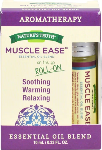 Nature's Truth Roll On Essential Oil Blend Muscle Ease™ -- 0.33 fl oz