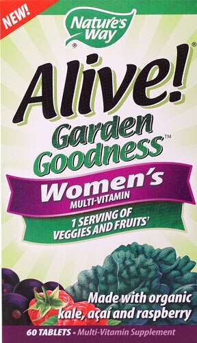 Nature's Way Alive!® Garden Goodness™ Women's Multi-Vitamin -- 60 Tablets