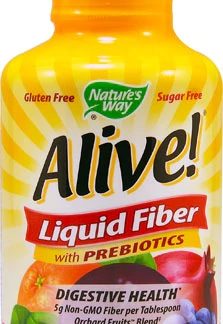 Nature's Way Alive!® Liquid Fiber with Prebiotics Pomegranate Berry -- 16 fl oz