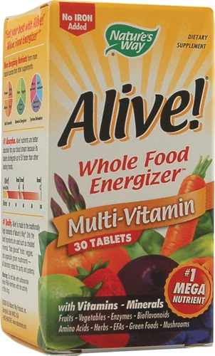 Nature's Way Alive!® Multi-Vitamin -- 30 Tablets