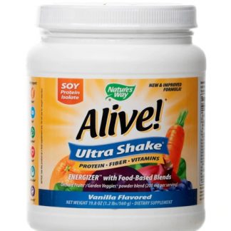 Nature's Way Alive® Soy Protein Ultra-Shake® Vanilla -- 19.8 oz