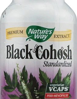 Nature's Way Black Cohosh Standardized -- 120 Vegetarian Capsules