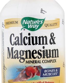Nature's Way Calcium and Magnesium Mineral Complex -- 100 Capsules